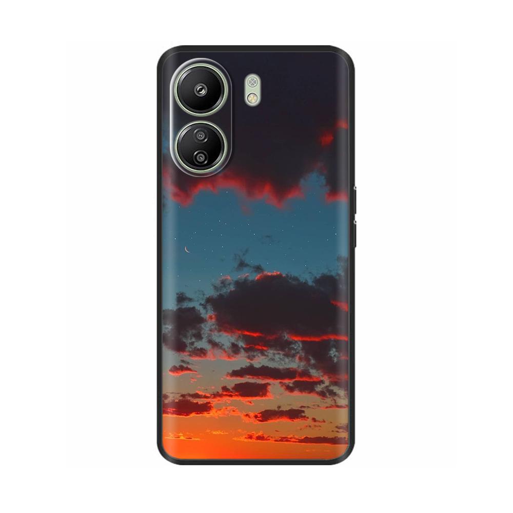 Чехол Для Xiaomi Redmi 13C 4G Чехол Накладка На Телефон Крутой Милый Мягкий Гладкий Жидкий Силикон Задняя Крышка Для Redmi 13 C Redmi13C Fundas