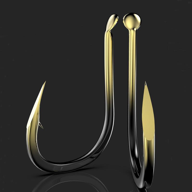 10 шт./пакет, рыболовный крючок из вольфрамового сплава, одиночный рыболовный крючок, приманки, рыболовные снасти для ловли карпа, колючие цветные крючки, аксессуары для рыбалки