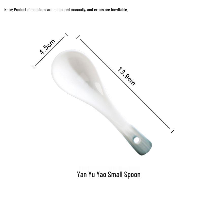 Керамический набор из миски и тарелки в скандинавском стиле, ручная роспись, 2025