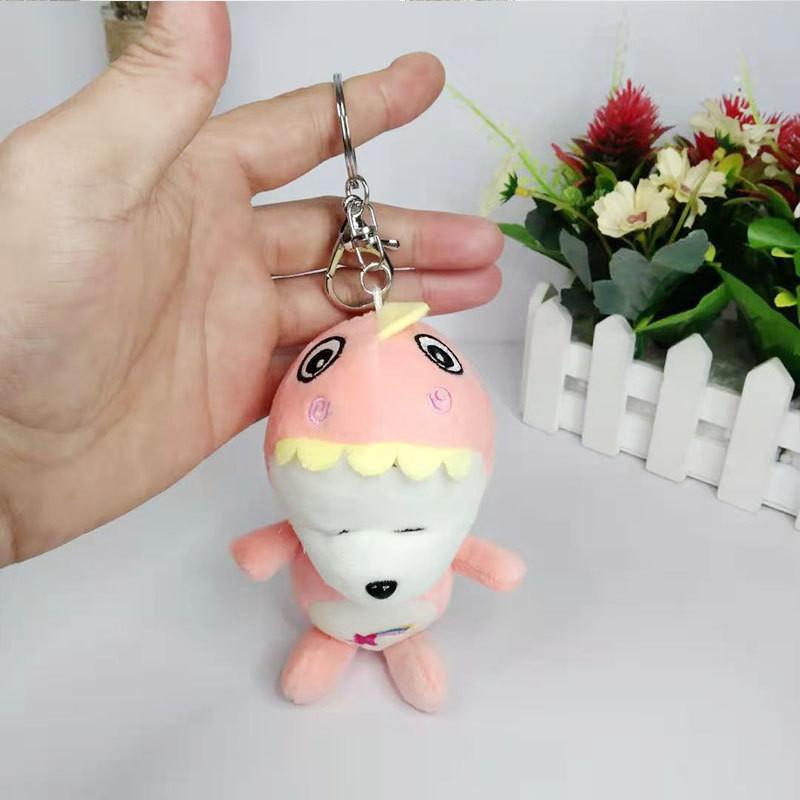 Adorable Cartoon Dinosaur Plush Toy Keychain For Kids Cute Stuffed Animal Gift
