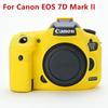7D Silicone Armor Skin Case Body Cover Protector DSLR Camera Bag For Canon EOS 7D Mark II 2 7D2 7DII