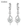 Lindon Zircon Copper Alloy Earrings Drop Earrings For Women Wedding Party Gifts