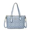 Women's Classic Flower Print Large-Capacity Tote and Crossbody Bag