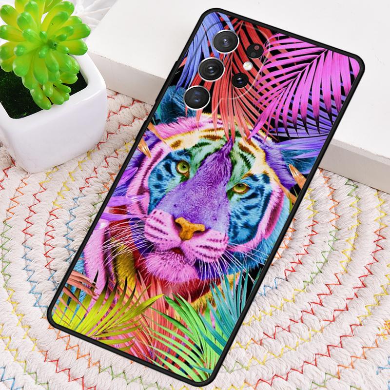 Крутой чехол для телефона с изображением мощного тигра для Samsung Galaxy note 10 pro S26 Ultra S23 S24 FE S25 S21 S22 PLUS противоударный
