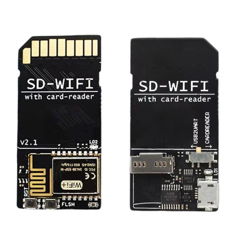 Wi-Fi модуль для считывателя карт с последовательными USB-интерфейсами и переключателями для гибкого подключения