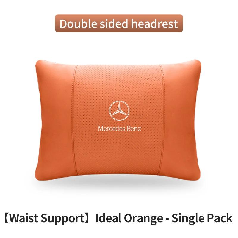 AABGT1 Mercedes Benz A B C E S R Class GLB GLC GLE AMG CLA CLS SLC GLS SLS ML Car Headrest Neck Support Lumbar Rest Cushion Neck Pillow