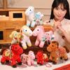 Creative Plush Horse Keychain Mascot Dolls Plush Horse Doll Pendant  Year of Horse