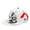 59FIFTY Коллаборация с Таро Окамото Большая Кепка-бейсболка Fitted с Козырьком Унисекс Размер 7 1/4 Белый