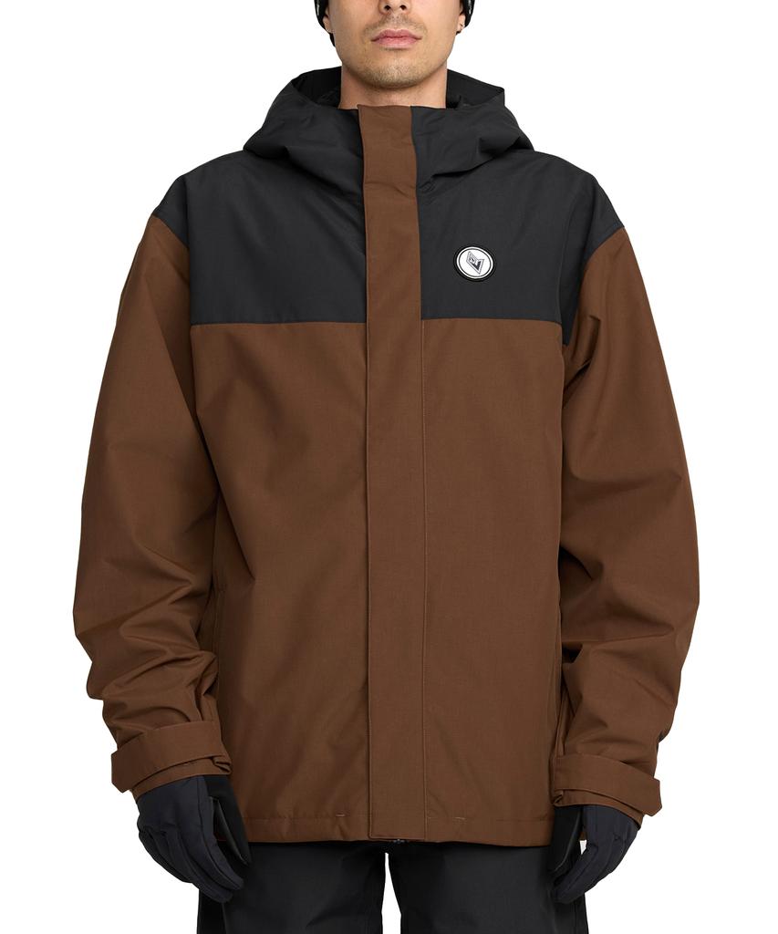 Мужская куртка Volcom Buck-Three-Eighty (коричневый)