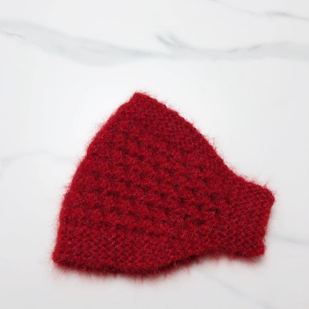 Повязка на голову Вязаная шапка Аксессуары для волос Леди Женщины Девушка Кепка Шляпа с открытым верхом Грелка для ушей Спорт на открытом воздухе