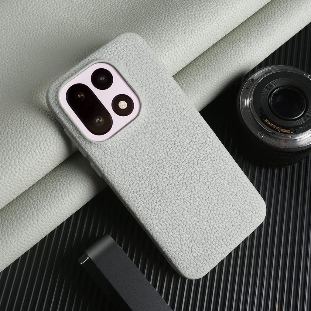 Премиальный чехол из натуральной кожи с узором личи для OnePlus 1 13S 13T 13R 10T Ace Pro Nord N100 CE3 13 Задняя крышка Чехол для телефона Capa