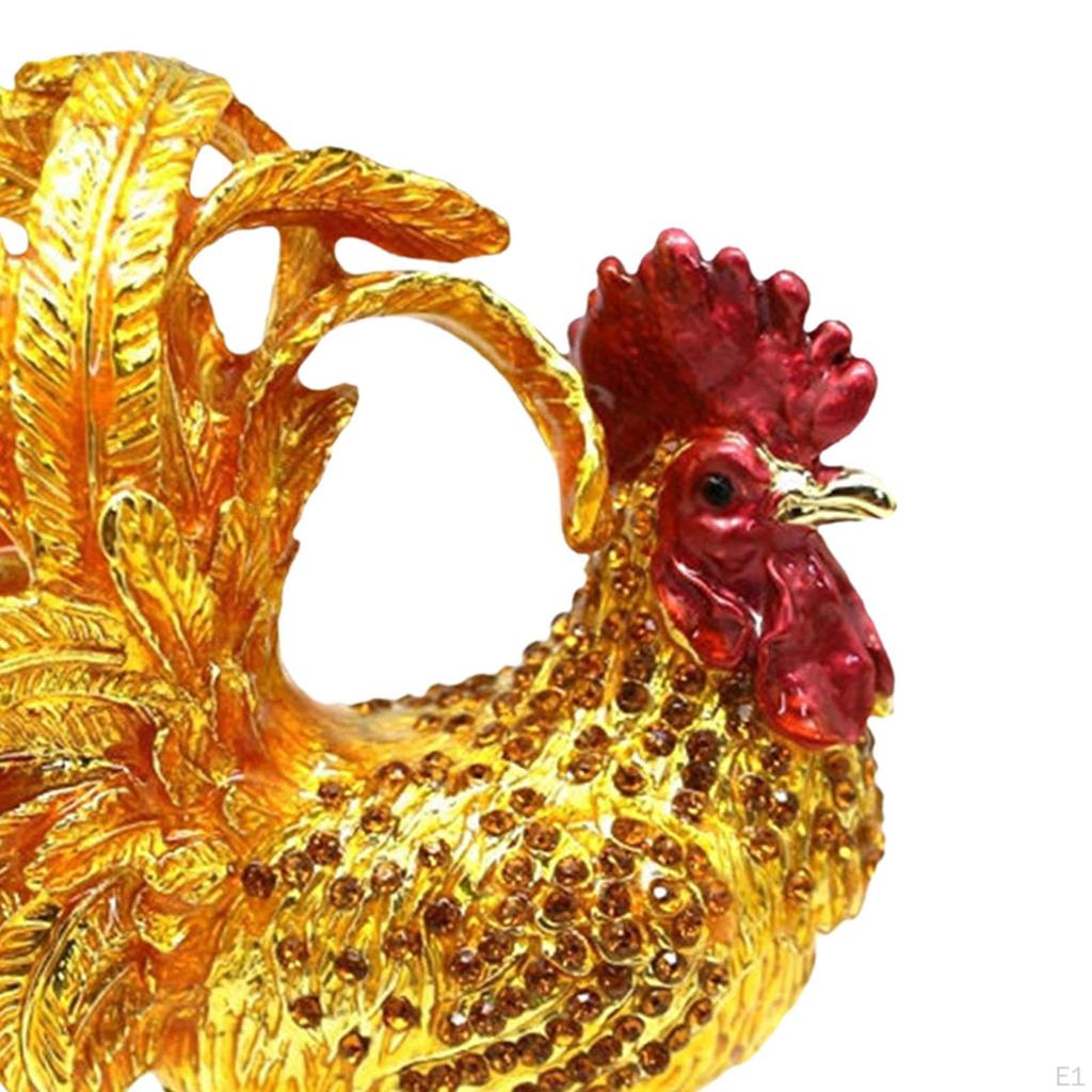 Подставка для ювелирных изделий в виде шкатулки для безделушек в виде петуха для женщин