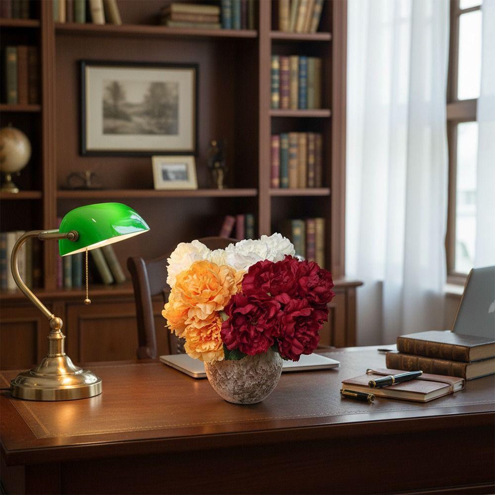 Многоцветный Искусственный Цветок Пион 5 Головок Шелковые Лепестки Искусственный Цветок Пион Цветочная Композиция Листья Реалистичные Цветы Пиона Подарок