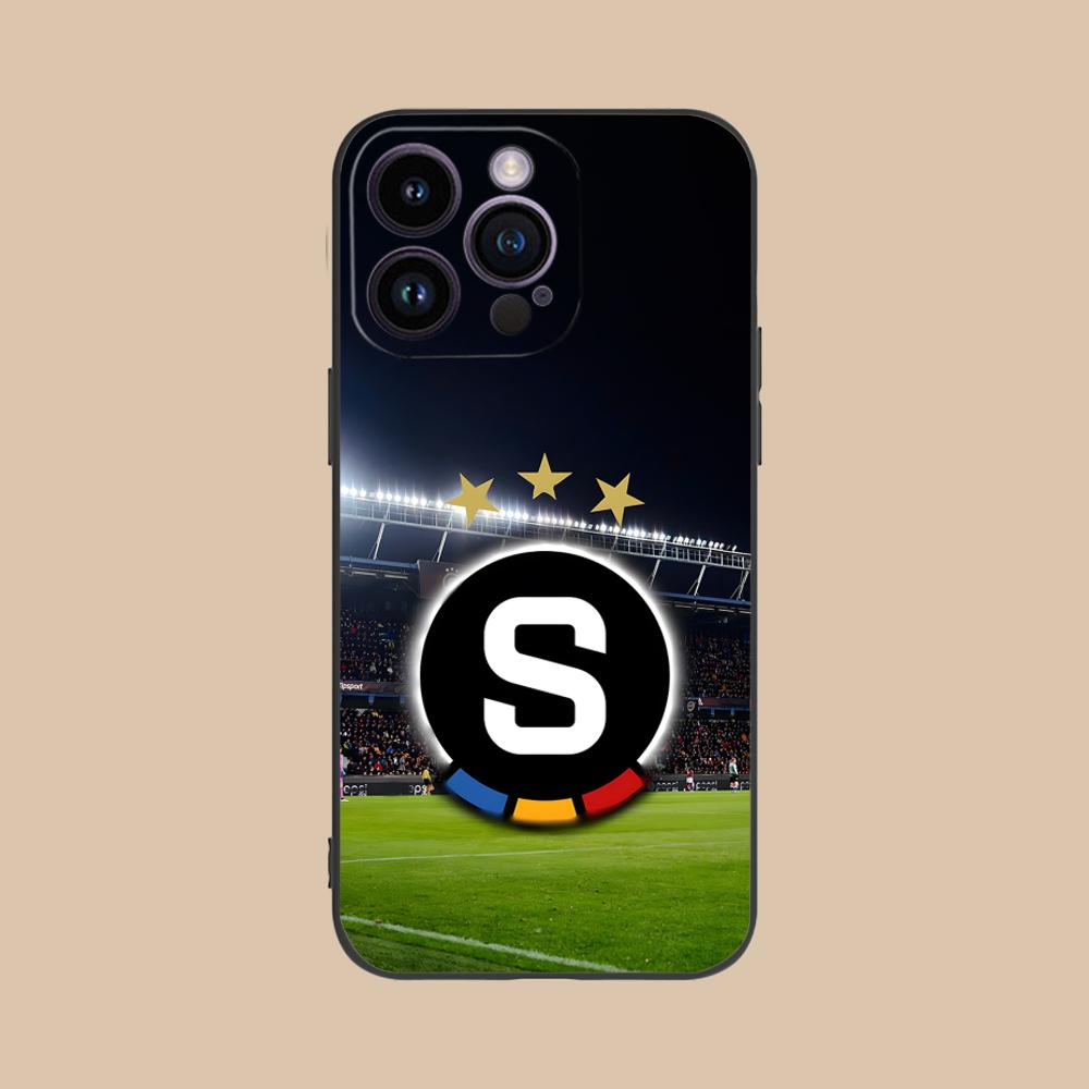 Чехол для мобильного телефона FC Sparta Praha для iPhone 17 16 15 14 13 12 11 X XR XS 8 7 Pro Max Plus Mini Цветной Защитный Роскошный Чехол