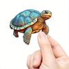 Turtle Roaming Stickers Durable for Laptop, Car, Luggage, Skateboard & More - Perfect for Teens, Adults, Creative Decor & Gifting