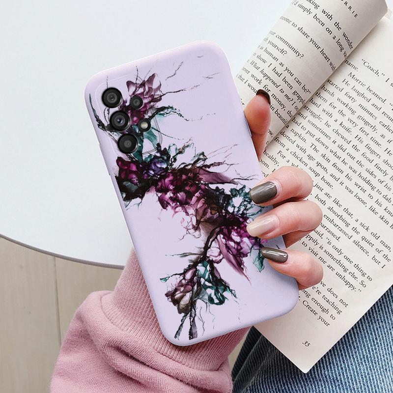 Чехол для Samsung Galaxy A53 5G A 53 Задняя крышка Защитный силиконовый Funda Модный Мраморный Каменный Текстурный Coque для Samsung A53 Capa