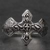 JMXD-Vintage Мужское кольцо-крест, хипстерские панк-ювелирные изделия