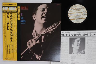 Виниловая пластинка KENNY BURRELL Live At The Village Vanguard K22P6015 SEVEN SEAS 1980 Япония Obi Джаз Б/у