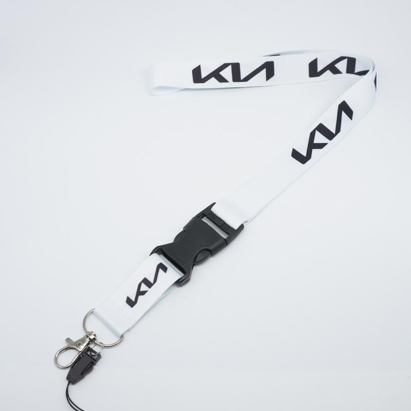 IBGI9 Nylon Printed Badge Lanyard Car Keychain for Kia Sportage Ceed Picanto Rio ProCeed Niro 5 3 4 K7 K5 K8 K3 Ray K9
