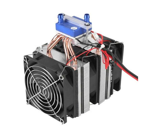 12V 120W Semiconductor Cooler with Air and Water Cooling Module