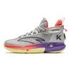 Детские прочные баскетбольные кроссовки с высоким верхом Kids KT9 Детские баскетбольные кроссовки Серый Фиолетовый 312421130-3