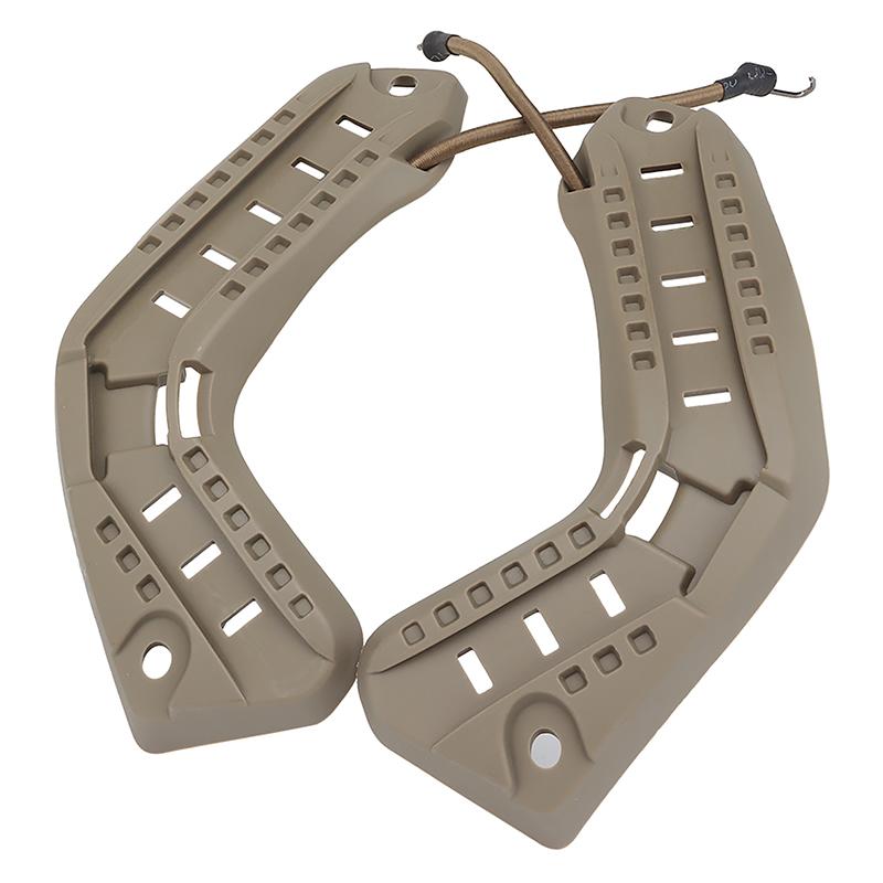 Крепление на направляющую для аксессуаров для шлема Боковая направляющая дуги для быстрого шлема Направляющая для спортивного шлема