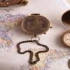 In HIGH Tide' Brass Pocket Magnetic Compass with Chain Sailor Gift Idea Engraved Gifts Directional Pirate Hiking Travel Camping Compass