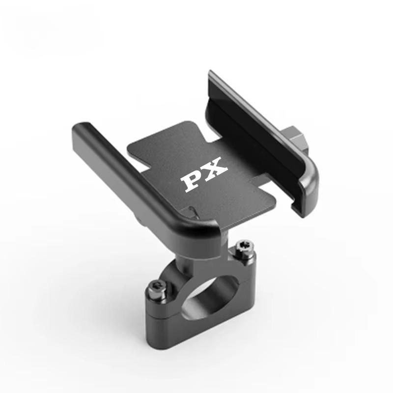 Для Vespa PX80 PX125 PX150 PX 200 PX Custom Держатель для телефона на мотоцикл Крепление для GPS Подставка для мобильного телефона Крепление на зеркало заднего вида Руль