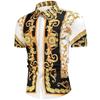 Новая летняя мужская 3D гавайская рубашка с модным винтажным принтом, повседневная рубашка с коротким рукавом
