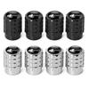 4Pcs Metal Car Tire Valve Stem Caps Auto Accessories For Volkswagen VW R Line Jetta GTI Golf 5 7 Caddy Passat b6 b8 Tiguan Polo zh2