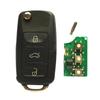 Чип ID48, 3 кнопки, 434 МГц, автомобильный дистанционный ключ для Caddy Eos Golf Plus 1K0 959 753 G