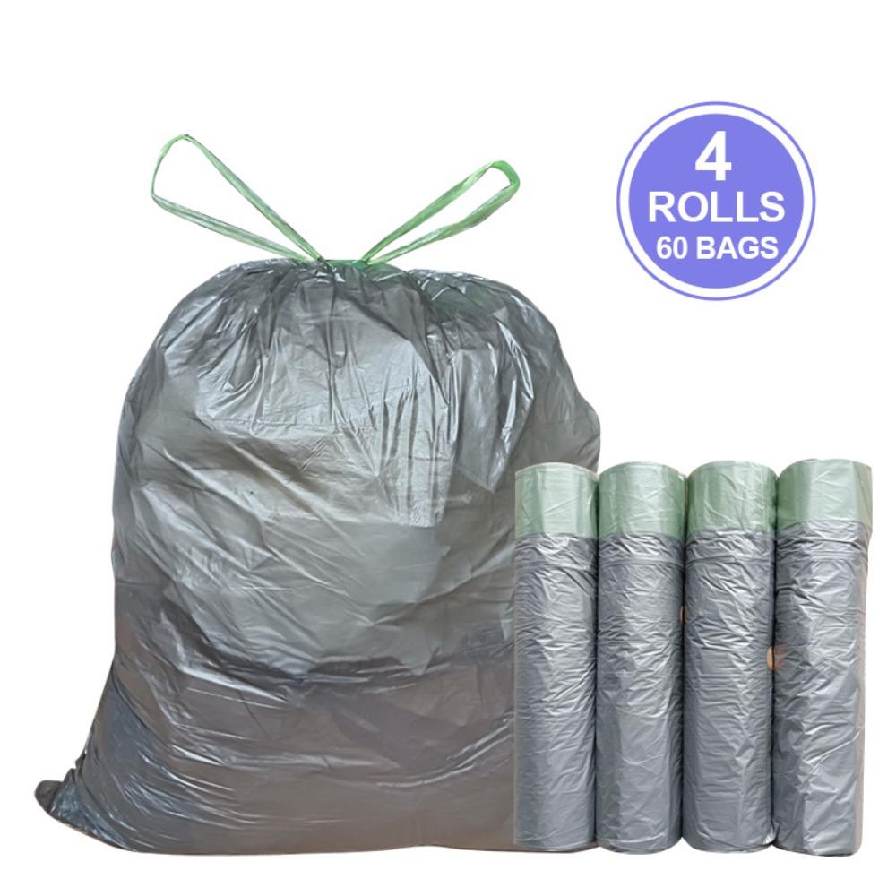 Thickened Large Drawstring Trash Bags - Home Kitchen/Student Dorm/Bathroom Use, Handheld Disposable Garbage Bags RQSL-WM-0063-3