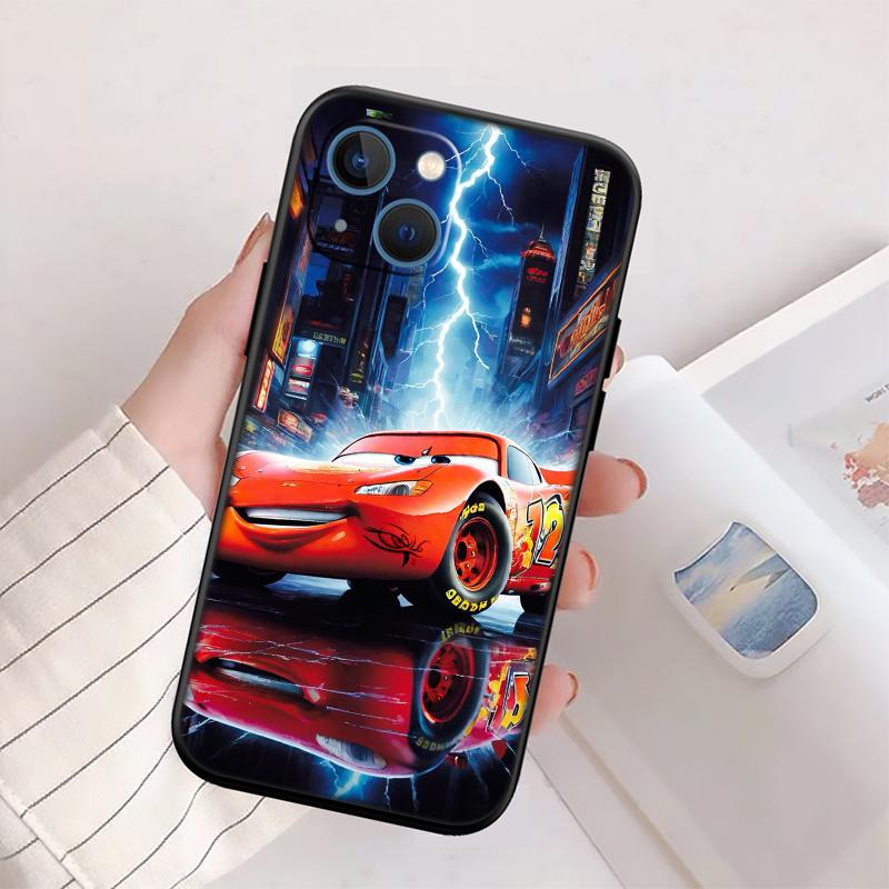 Cars Lightning McQueen New High-End Shell Phone Case for iPhone 16 15 14 13 12 Pro Max Plus Mini