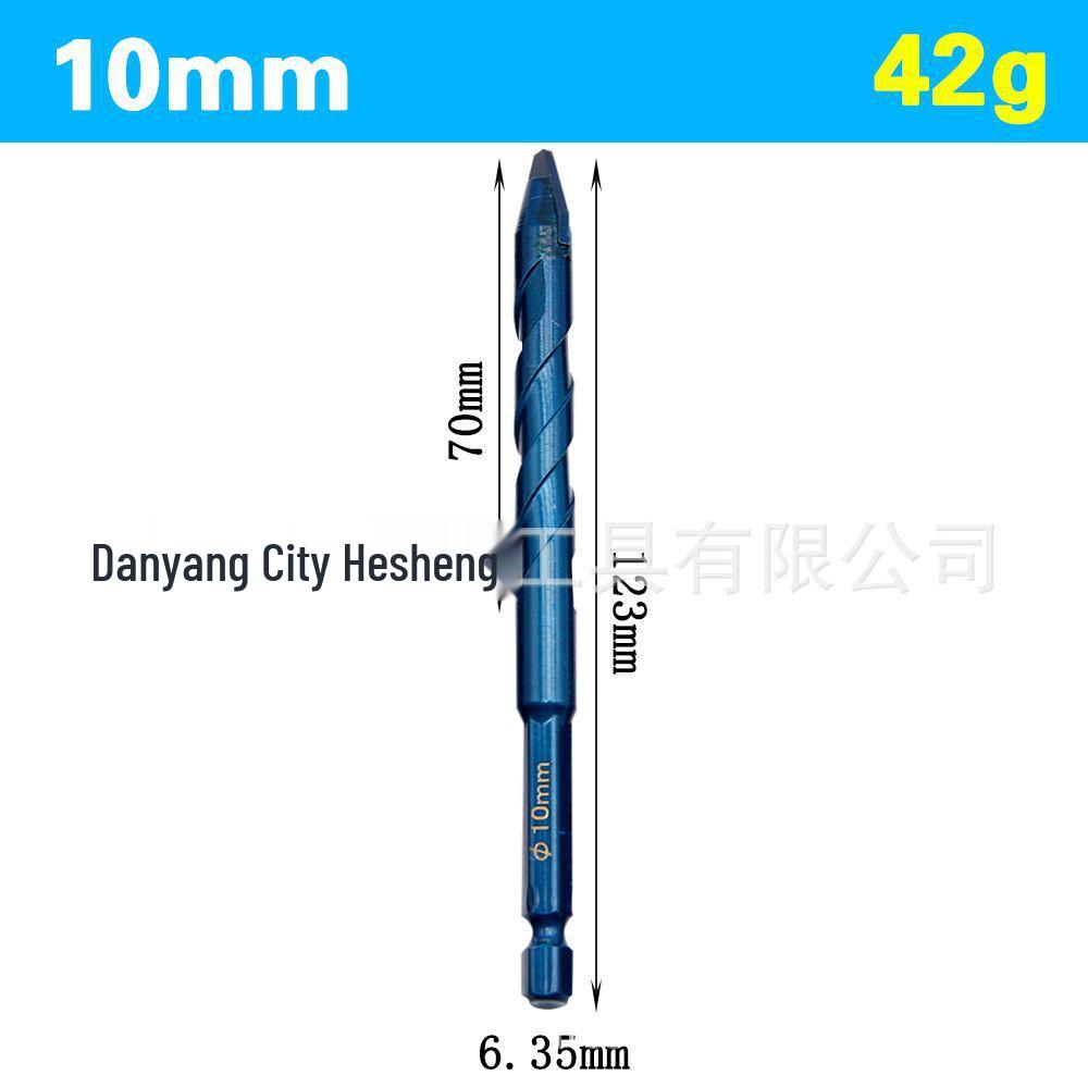 Многофункциональное сухое сверло с шестигранным хвостовиком для керамики, камня и фарфора