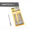 100mm Screw Driver Bit Set Hexagonal Bits For Electrician Ball Head Hexagon Hex Key Screwdriver Repair Tool Set