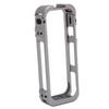 Camera Cage Fit for Insta360 X5 Action Camera Aluminum Alloy Camera Protective Frame with Lens Cap Cold Shoe 1 4 Inch