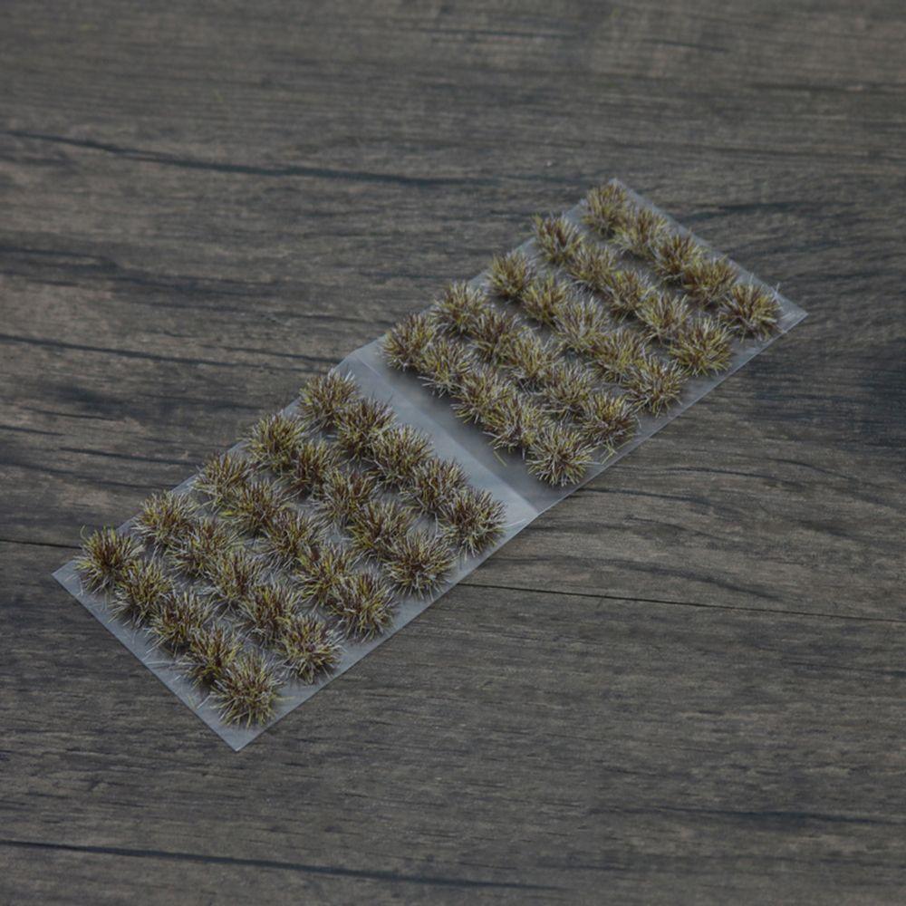 Sand Table Scene Simulation Model Miniature Grass Bushes Plant Cluster Artificial Grass Tufts