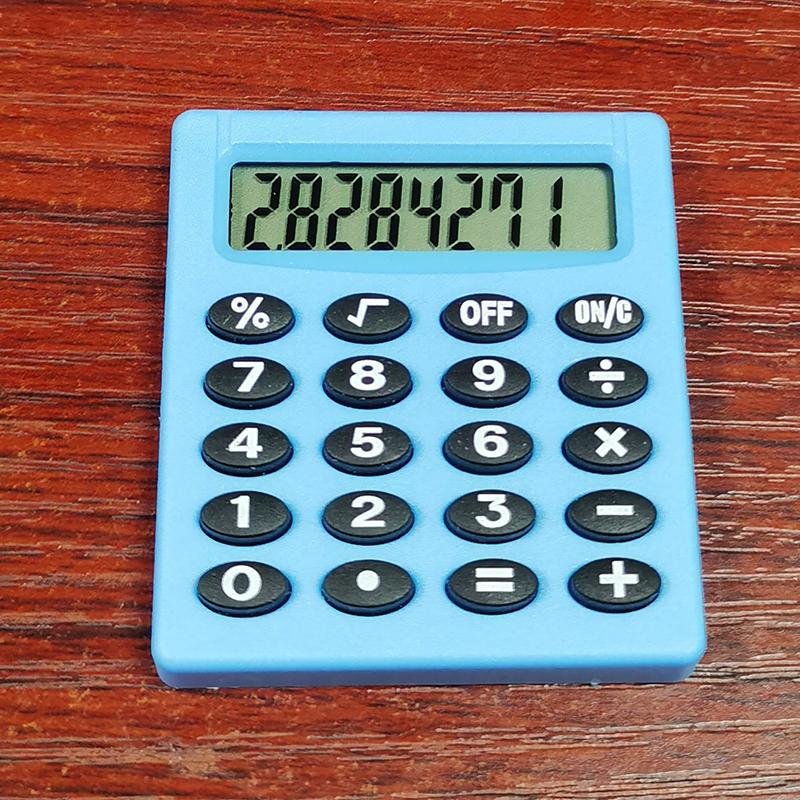 Personalized Mini Candy Color School Office Electronics Creative Calculator Pocket Boutique Stationery Small Square Calculator