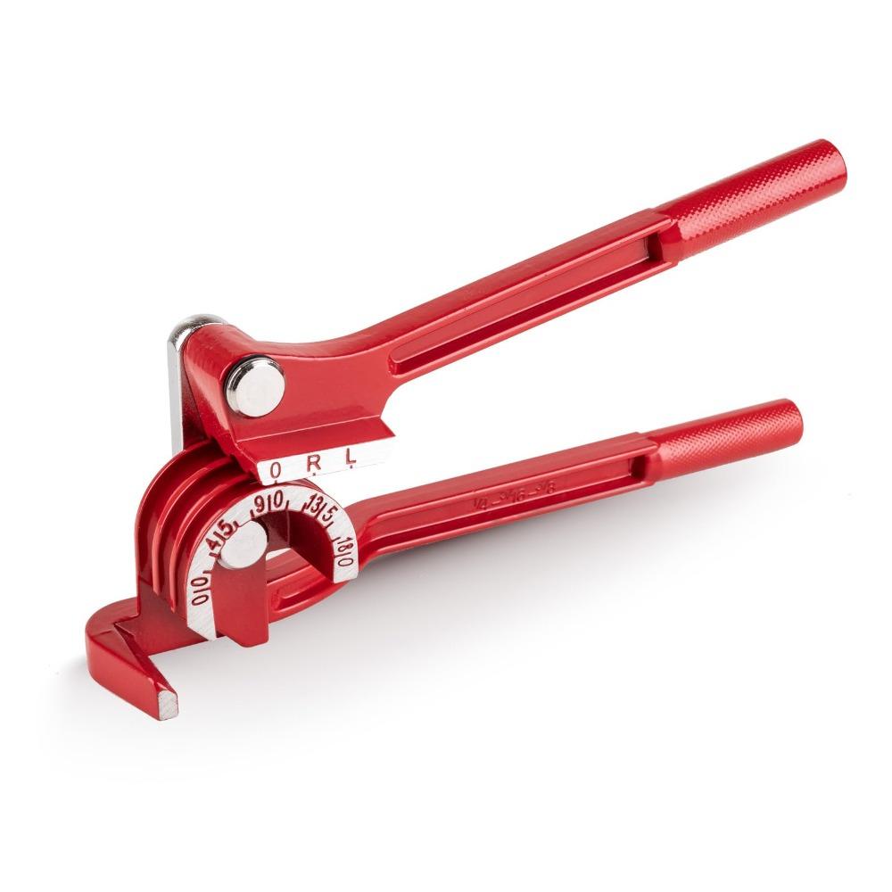 1/4 5/16 3/8 Inch Tube Bender Tool 0-180 Degrees Manual Pipe Bender Aluminum Pipe