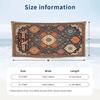 Elegant Persian Carpet 3 Theme Quick Dry Beach Towel Custom Name Text Print Large Sand Resistant Towel Beach Vacation