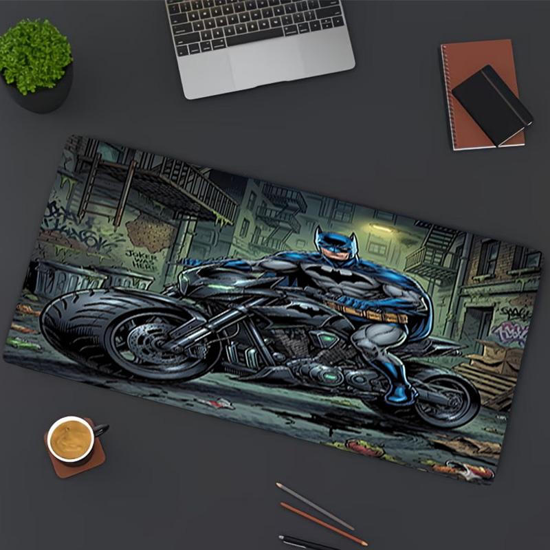 Superheroes Print Mouse Pad, for Keyboard Pad Laptop PC Mat for Office Home Use, Desk Decor, Perfect Birthday Gift for Gamers