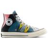 Tom & Jerry X Converse CHUCK TAYLOR Comfortable and Versatile High-Top Canvas Shoes for Men In Black and Brown