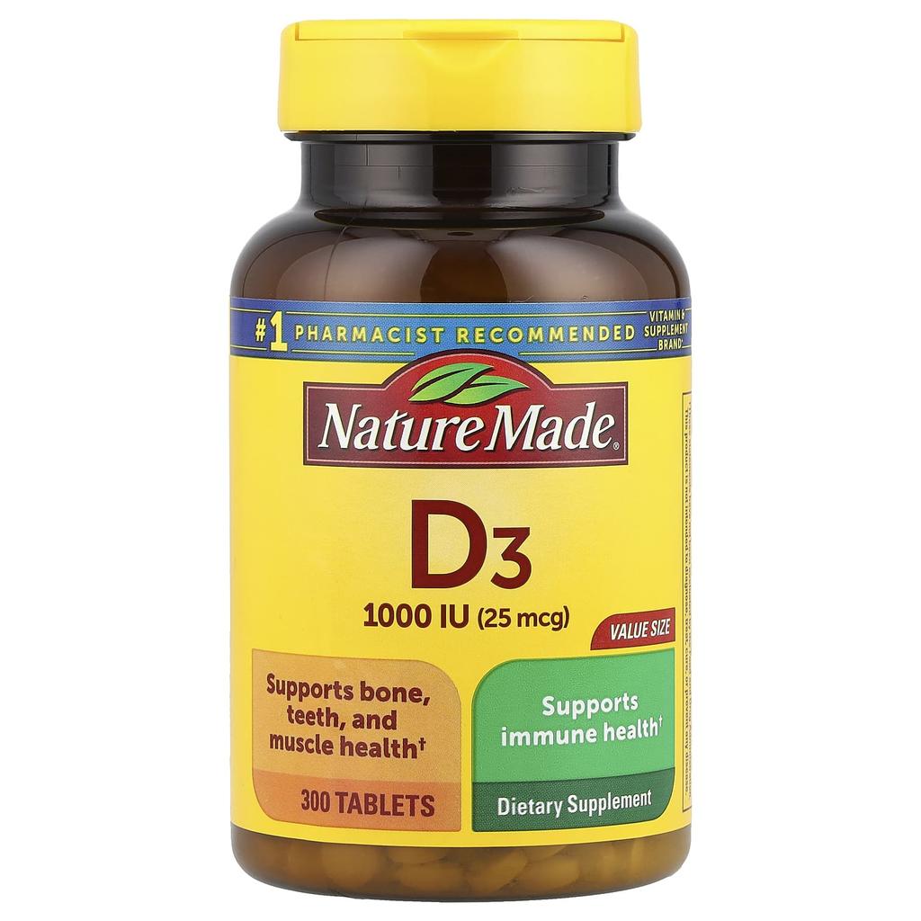 Vitamin D3, 300 tablets