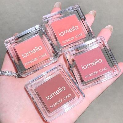 Водостойкий лоток для румян Natural Highlight Brightening Многофункциональный лоток для теней для век Перламутровые матовые контурные румяна Girl Lasting Set женский макияж