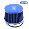 ZSDTRP 38-60mm Motorcycle Universal Replacement Air Cleaner Intake Filter For Dirt Bike ATV Blue Air Filter