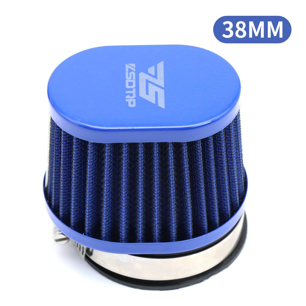 ZSDTRP 38-60mm Motorcycle Universal Replacement Air Cleaner Intake Filter For Dirt Bike ATV Blue Air Filter