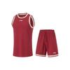 Профессиональная баскетбольная серия с подкладкой, дышащий баскетбольный костюм с логотипом, мужской баскетбольный костюм, красный AATU017-13