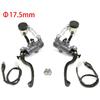 Универсальный радиальный главный тормозной и сцепной цилиндр для мотоцикла, рычаги ручки, поршень 17,5 мм Adelin для Honda Suzuki Yamaha Kawasaki