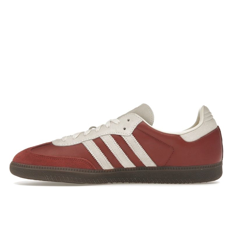 Adidas Samba OG Preloved Ruby Cream Unisex Sneakers Red Cream-White Gum JI3216