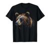 Bear Lover Artwork Animal Motif Bear T-Shirt